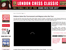 Tablet Screenshot of londonchessclassic.com